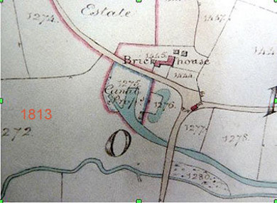 Map of 1813