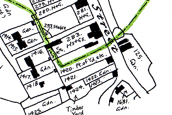 1841 Southend Tithe Map