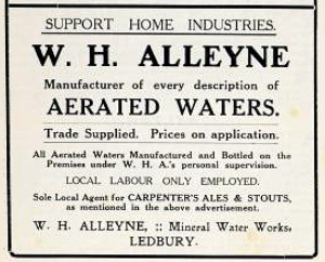 Alleyne Advert