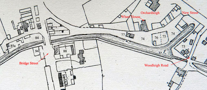 Bridge Street Wharf in 1871