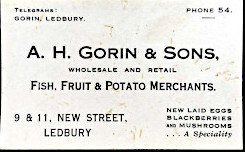 Gorin Advertisement