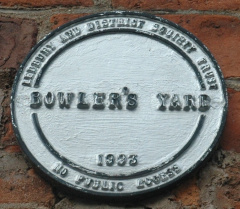 Bowlers plaque