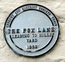 Fox Plaque