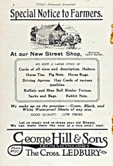 George Hill Ad 1920