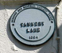 Tannery plaque
